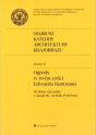 Diariusz Katedry Architektury Krajobrazu - Ogrody w twórczości Edwarda Bartmana