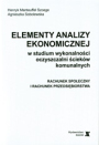 Elementy analizy ekonomicznej w studium wykonalności oczyszczalni ścieków komunalnych. Rachunek społeczny i rachunek przedsiębiorstwa